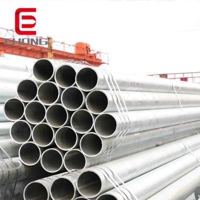 Q235 5 Inch 6 Inch 8 Inch Carbon Steel Galvanized Iron Steel Pipe Hot DIP Galvanized Steel Tube Galvanized Iron Round Steel Pipe