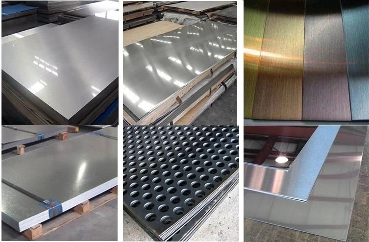 6mm 8mm 10mm SS316 SS304 S31803 S32507 Stainless Steel Plate