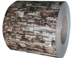 PPGL Dx51 Zinc Brick Pattern Coil Aluzinc275 Hot Dipped Galvalume Steel Sheet