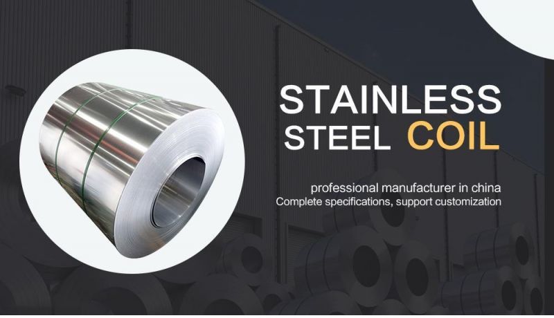 Jiugang Hot Rolled Inox Stainless Steel Coil 201 304 316 430 310 420 410 8K Mirror Tinplate Coil Metal Strip Roofing Steel Sheets in Coil with Good Price