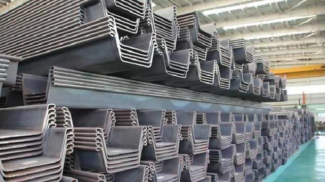 Q235B Q345b Galvanized Steel Sheet Pile Profile Steel Sheet Pile Steel Channel