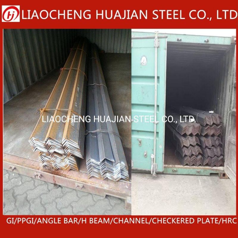 China Supplier L Profile Iron Angle Steel Bar