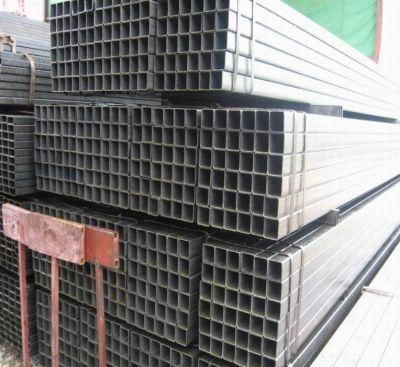 ASTM A500 Square Iron Pipes ERW Black Tube