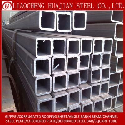 Manufacturer Weld Steel Pipe with Black Color