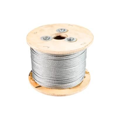 Hot DIP Galvanized 6X37+FC $ 6X37+Iwrc Steel Wire Rope Fou Drawing