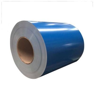 PPGI PPGL Brazil Ral9003 PVC Plastic Film Prepainted Galvalume Steel Coil for Roofing Sheet