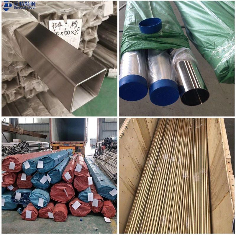 ASTM Polished Treatment 8K Surface S44097 S40500 S12550 S41050 S21708 S31400 S32760 S31723 Stainless Steel Pipe