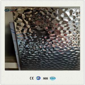 Water Ripple Pattern 304 Embossed Stainless Steel Panel Sheet