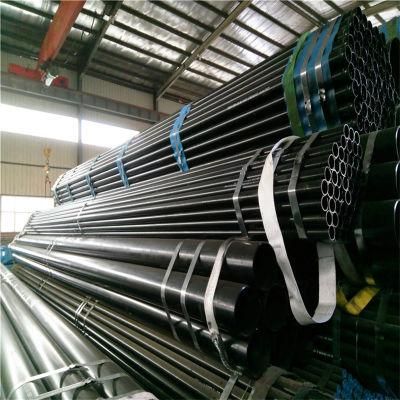 Used for Oil and Gas Pipeline Black ASTM A53 ERW Pipe