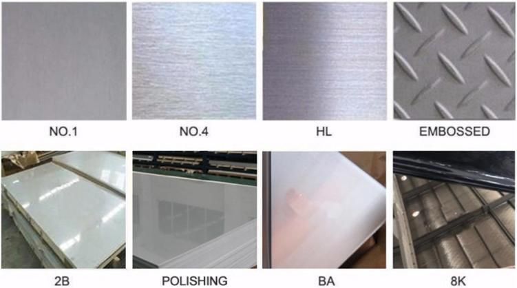 Ba Finish China Factory Customized 304 Stainless Steel Plate
