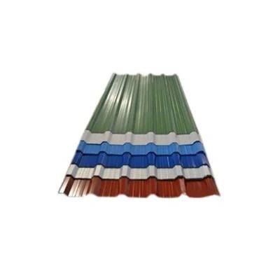 Color Coated Corrugated Steel Glazed Tile Steel Roofing Sheets