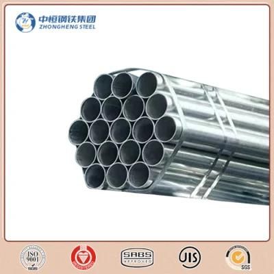 Hot DIP Galvanized Round Steel Pipe / Gi Pipe Pre Galvanized Steel Pipe Galvanized Tube