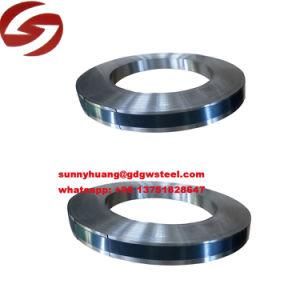 China Manufacturer Blue Surface Slit Edge Steel Strip Coils for Under Armour Shoes