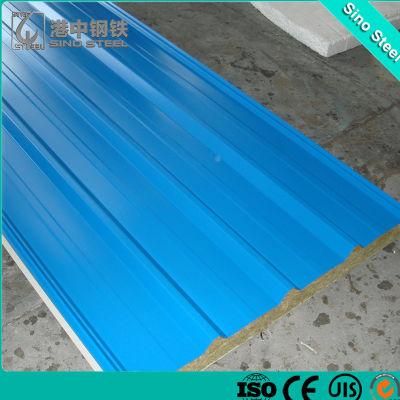 Steel Material Rock Wool Sandwich Roof Panel for Container House