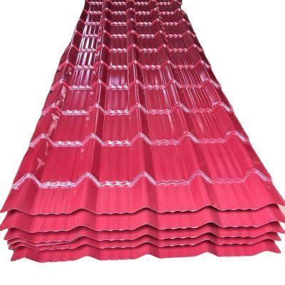 Hot Rolled 0.2mm Galvanized Corrugated Steel Roofing Sheet Roof Tile
