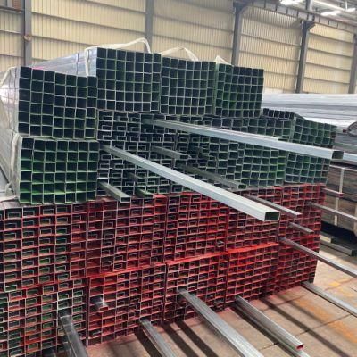 Gi Shs Rhs Suqare Galvanized Steel Pipe. Pre-Galvanized Steel Pipe