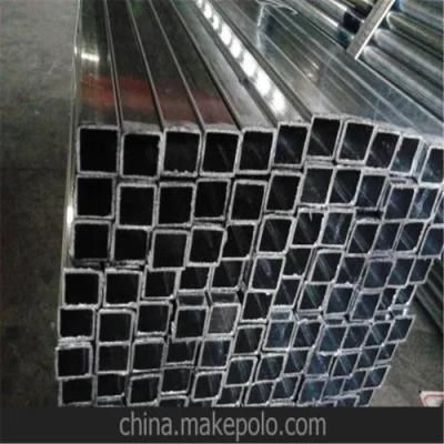Q235 Q355 Low Carbon Steel Hot DIP Galvanized Coating Square Rectangular Tube Ms Gi Hollow Section Steel Pipe
