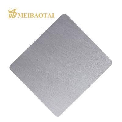 Steel Plate Sheets 201 Hl Stainless Steel 0.5mm Stainless Steel Sheet for Stainless Steel Satin Hairline Finish