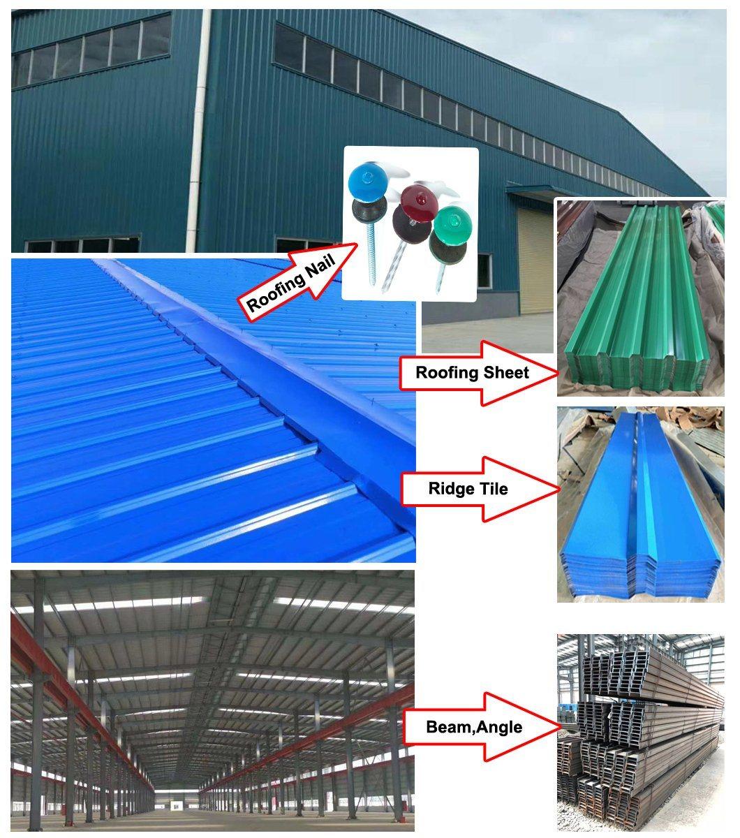 Building Material Color Coated Corrugated Roofing Steel Sheet