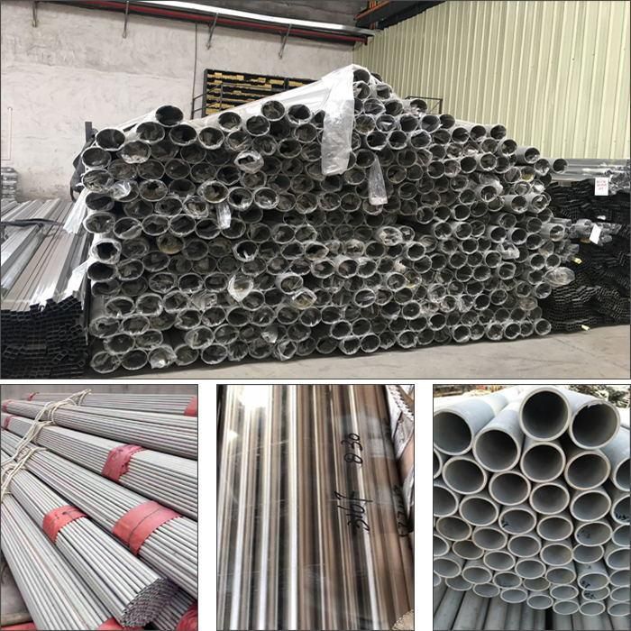 Industrial Material SUS304 Stainless Steel Seamless Steel Round Pipe Tube