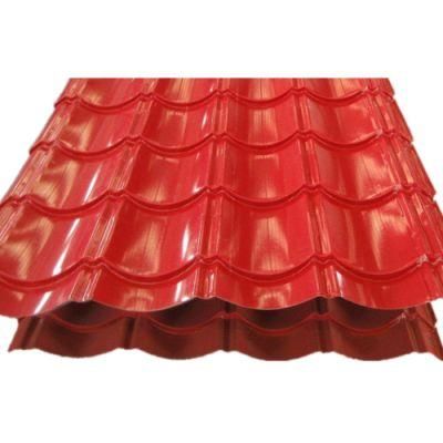 PPGI PPGL Prepainted Corrugated Ral Color Coated Metal Roofing Sheet