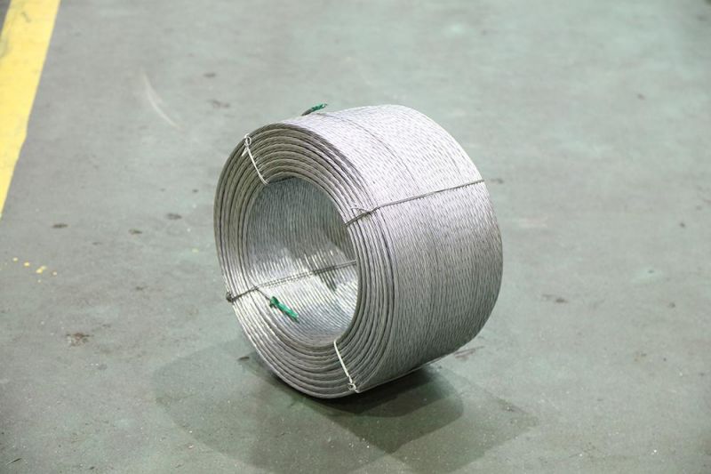 1*7 12.6mm Galvanized Steel Wire Strand/Stay Guy Wire/Ungalvanized Steel Wire Rope
