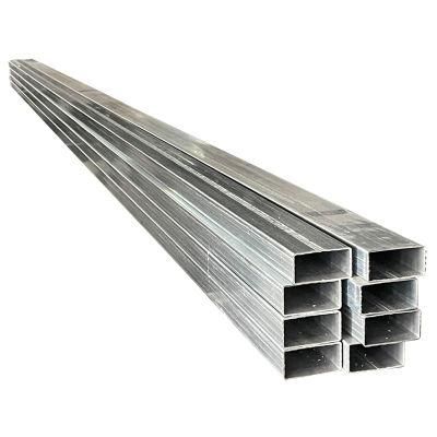 Zinc 30G/M2 Thin Wall Weight Pre Galvanized Steel Pipe Size Zinc Coating Fence Square Hollow Steel Tube