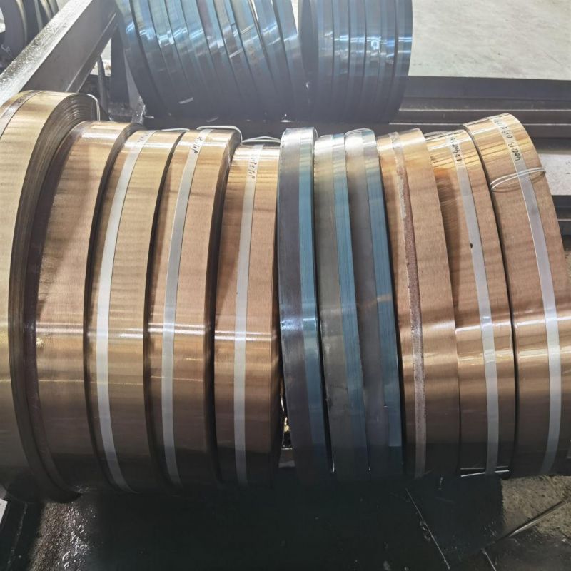 Blue Polished SAE1075 Spring Steel Strips for Making Cutter and Blade Tools
