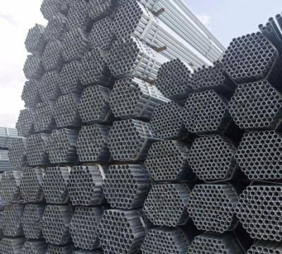 Tianjin Good Quality Galvanized Steel Tube / Gi Steel Round Tube