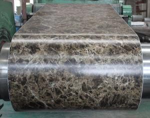 Printed Steel Coil with Marble Pattern