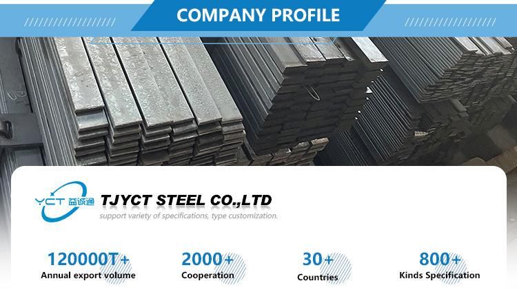 Hot Rolled Flat Bar Spring Steel S235jr Ss400 A36 Carbon Iron Black Steel Flats