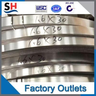 Hot/Cold Rolled Hr/Cr 201 301 304 410 420 421 430 Ss Iron Inox Stainless Steel Strip with 0.1mm 0.2mm 0.3mm 1mm 2mm 3mm Thick