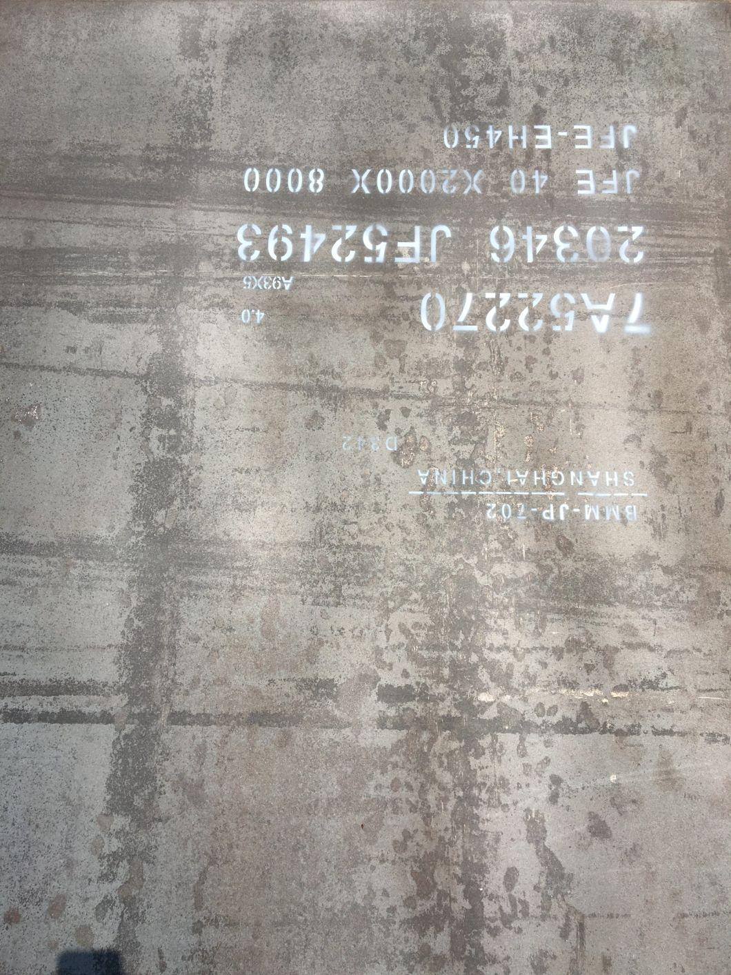 Domex 400 Abrasion Hardness Wear Resistant Steel Plate Nm450 25mm Thick