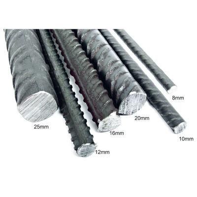 ASTM A615 Concrete Reinforcement Building Threaded Iron Bar Steel Rebar