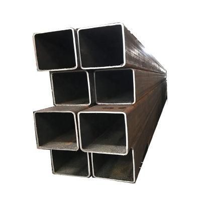 10*10 to 100*100 Iron Furniture Square Rectangular Hollow Black Steel Metal Tube/Pipe