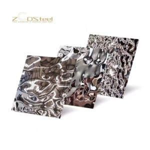 Stainless Sheet Price SUS304 Honeycomb PVD Coated Colored Steel Plate for Wholesales