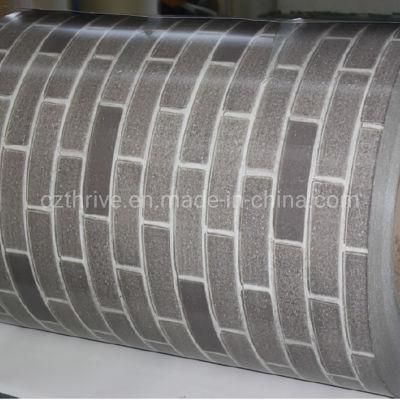 Brick Pattern Prepainted Zinc Coated Steel Coil
