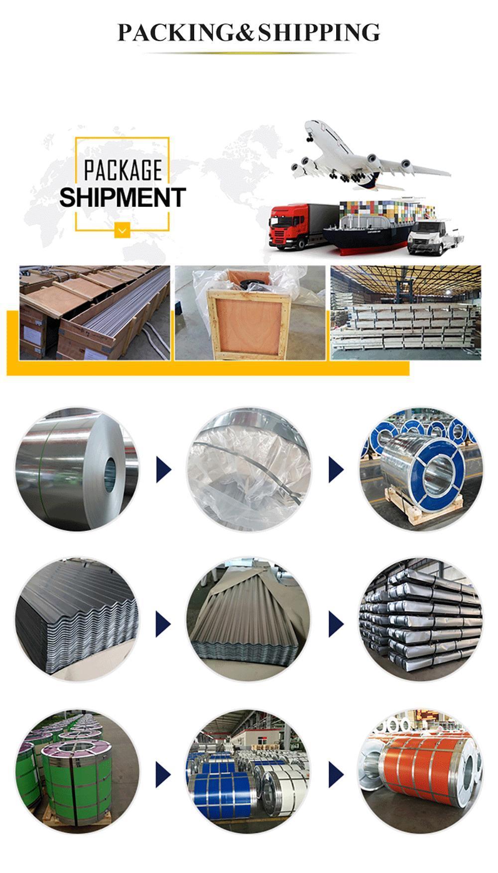 Hot Rolled/Cold Rolled/Galvanized/ PPGI Steel Coils for Roofing Sheet