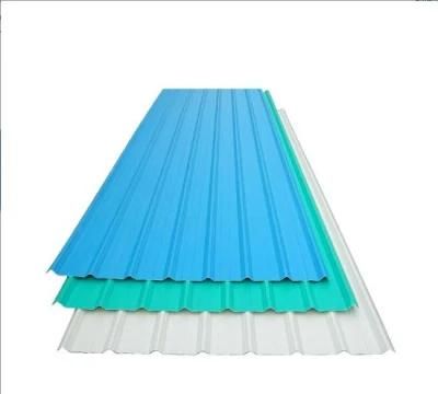 Hot Selling 0.26mm Thick 820mm Width PPGI Galvanized Corrugated Metal Steel Plate 5 Waves Roofing Sheet Supplier