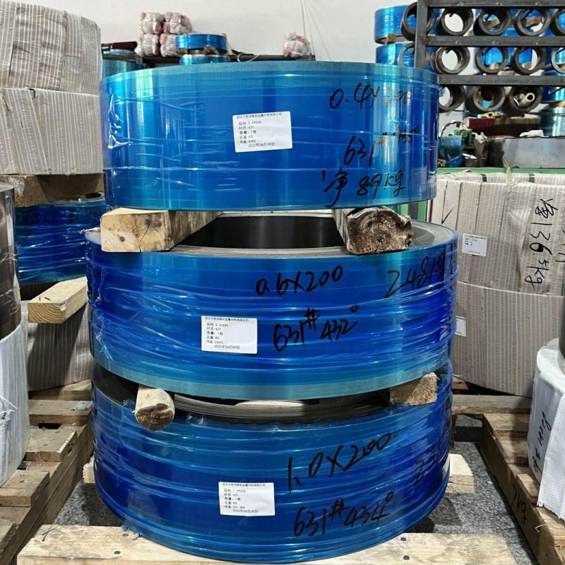 Manufacturer ASTM S17700 S15700 AISI SUS 630 631 632 Cold Rolled Stainless Steel Sheet Coil Strip Slitting Customized Size