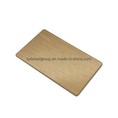 High Quality PVD Color Coated 201 1mm Stainless Steel Sheet
