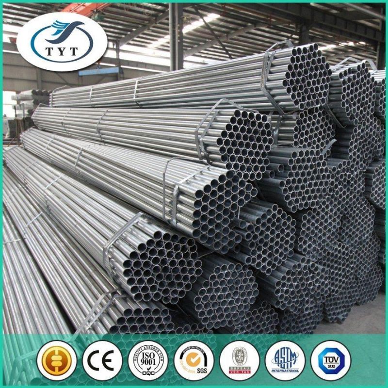 6 Inch Round Galvanized Steel Pipe and Gi Pipe for Construction