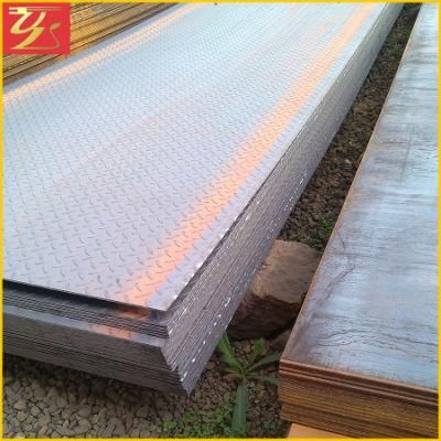 ASTM A36 Hot Rolled Black Chequered Carbon Steel Sheet/Checkered Plate Price Per Ton