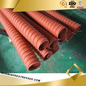 High Quality HDPE Round Corrugated Pipe for PC Strand
