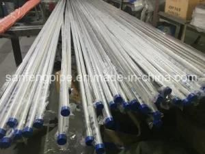 800 Grit Mirror Polished Round Cold Drawn Welded Stainless Steel Pipe
