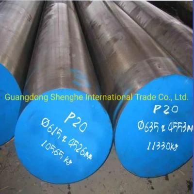P20/1.2311/3Cr2Mo/AISI P20/DIN 1.2311 Plastic Mold Steel/Flat Bar/Steel Block/Round Bar