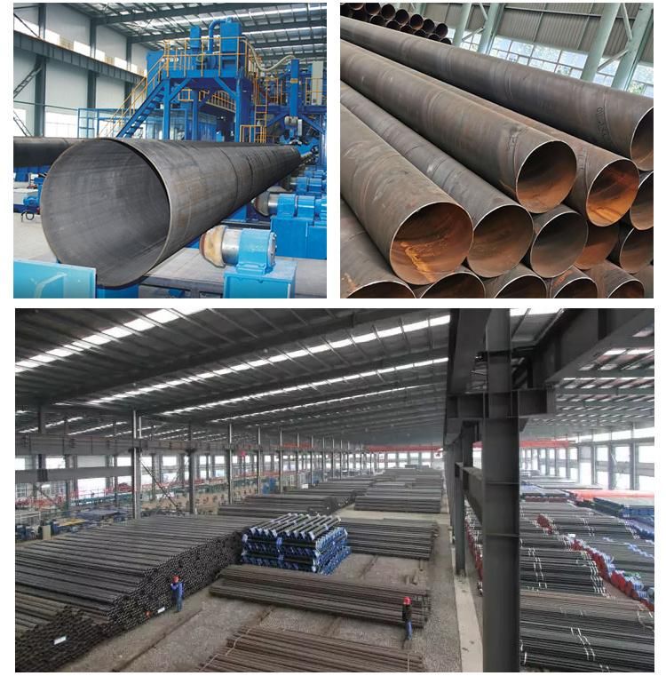 API 5L Grade B Carbon Steel Seamless Pipe Line ASTM A106 A36 BS 1387 Ms Galvanized Hollow Section Steel Pipe Welded Steel Square Round Steel Pipe