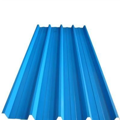 Building Material PPGI Color Coated Prepainted Steel Metal Roof Sheet Price 20 Gauge Gi Galvanized Corrugated Sheet Roofing Sheet
