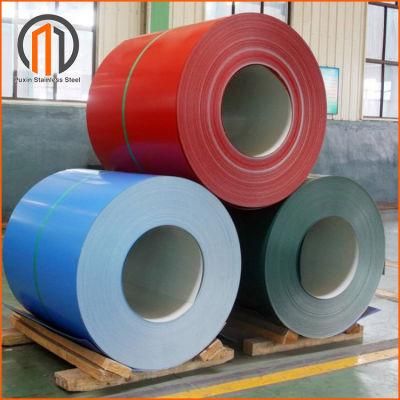 PPGI Color Coated Galvalume Corrugated Metal Roofing Steel Sheet in Coil