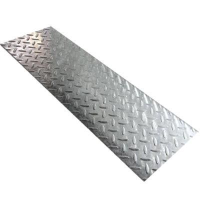 Wholesale Diamond 1mm Galvanized Checkered Steel Sheet